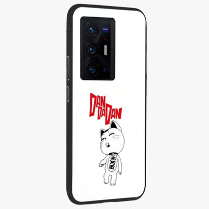 Playful Spirit Charm Glass Case upright view showcasing vibrant charm artwork with fun artistic theme.