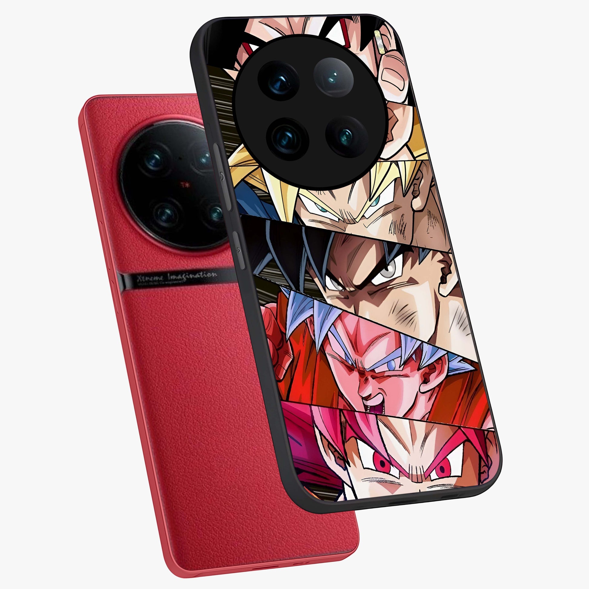 Anime Character Glass Case displayed in angled mockup highlighting colorful anime character illustration.
