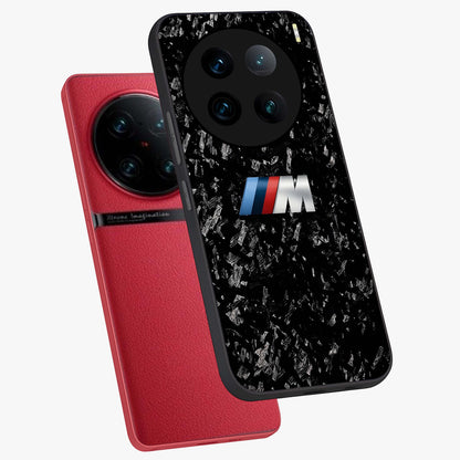 Carbon Speed Mark Glass Case displayed in angled mockup highlighting racing inspired carbon design and sleek aesthetic style.