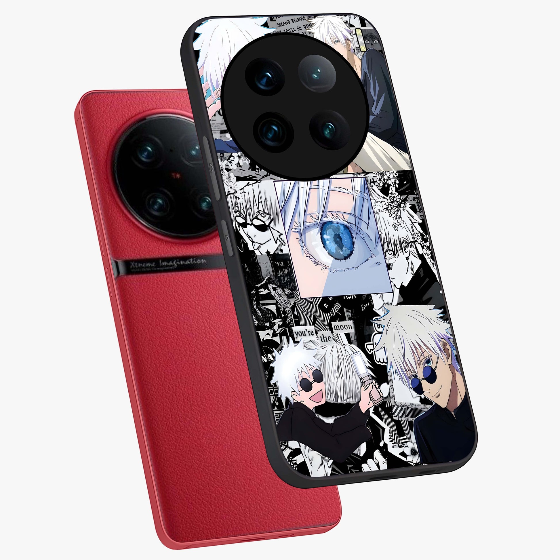 Infinity Sorcerer Chaos Glass Case displayed in angled mockup highlighting powerful magical design with fantasy aesthetic style.