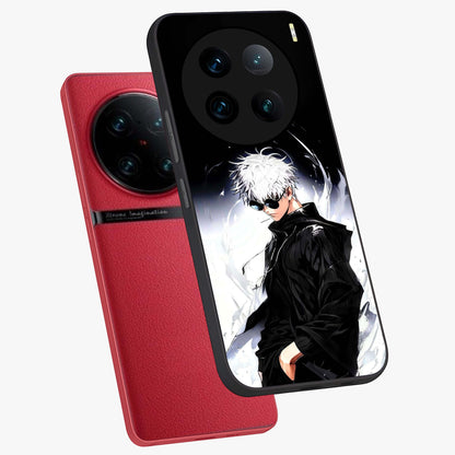 Limitless Shadow King Glass Case displayed in angled mockup highlighting dramatic dark hero design with intense aesthetic.