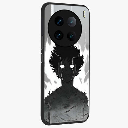 Awakened Inner Rage Glass Case upright view showcasing dramatic artwork with strong expressive aesthetic.
