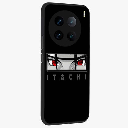 Scarlet Gaze Dominance Glass Case upright view showcasing powerful dramatic artwork with dominant artistic theme.