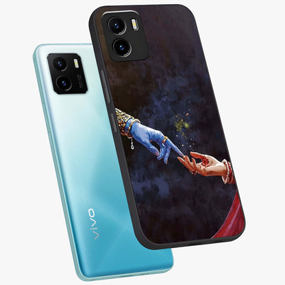 Divine Touch Eternal Glass Case displayed in angled mockup highlighting elegant divine inspired design with calm aesthetic style.