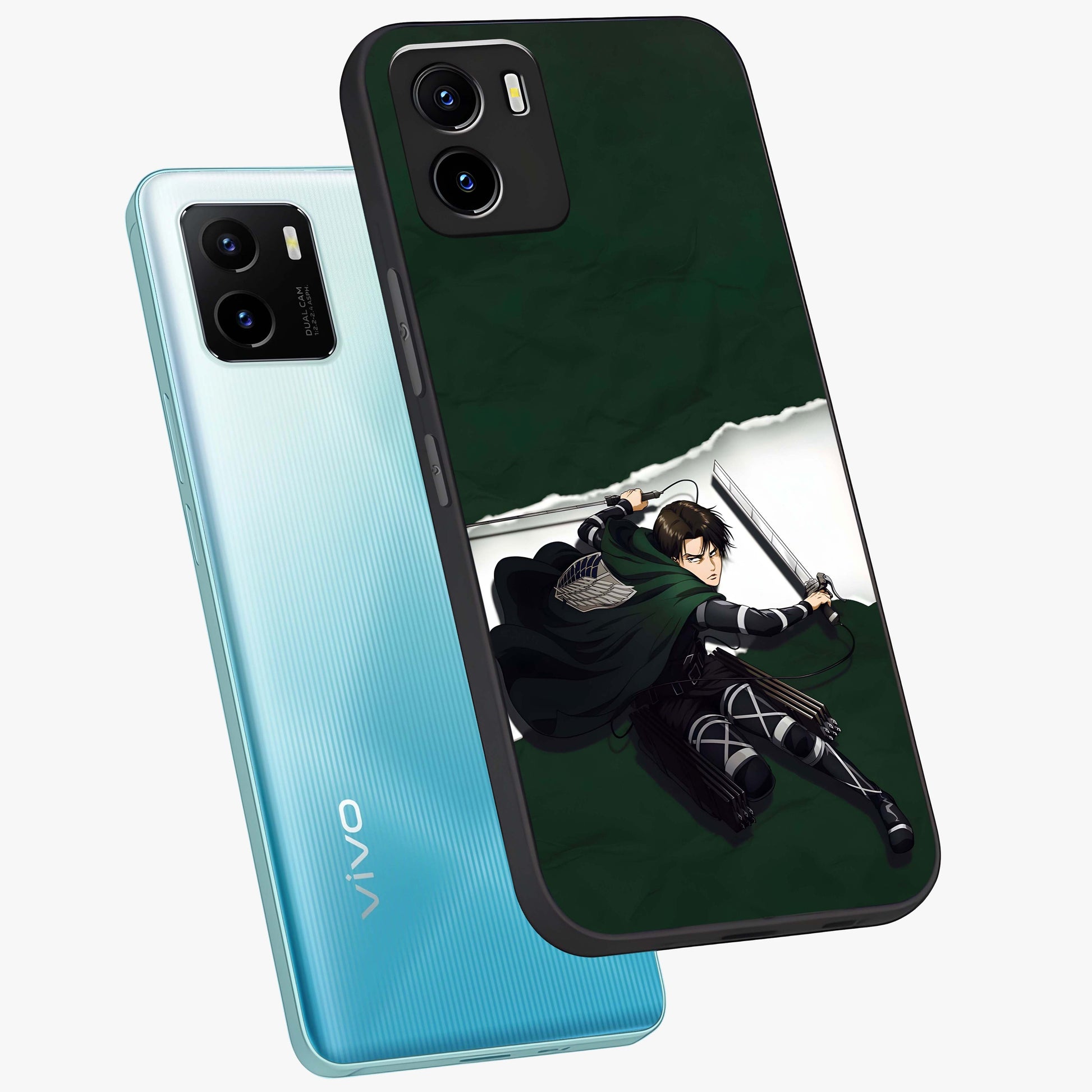 Emerald War Vanguard Glass Case displayed in angled mockup highlighting intense battle inspired design with emerald tone aesthetic.