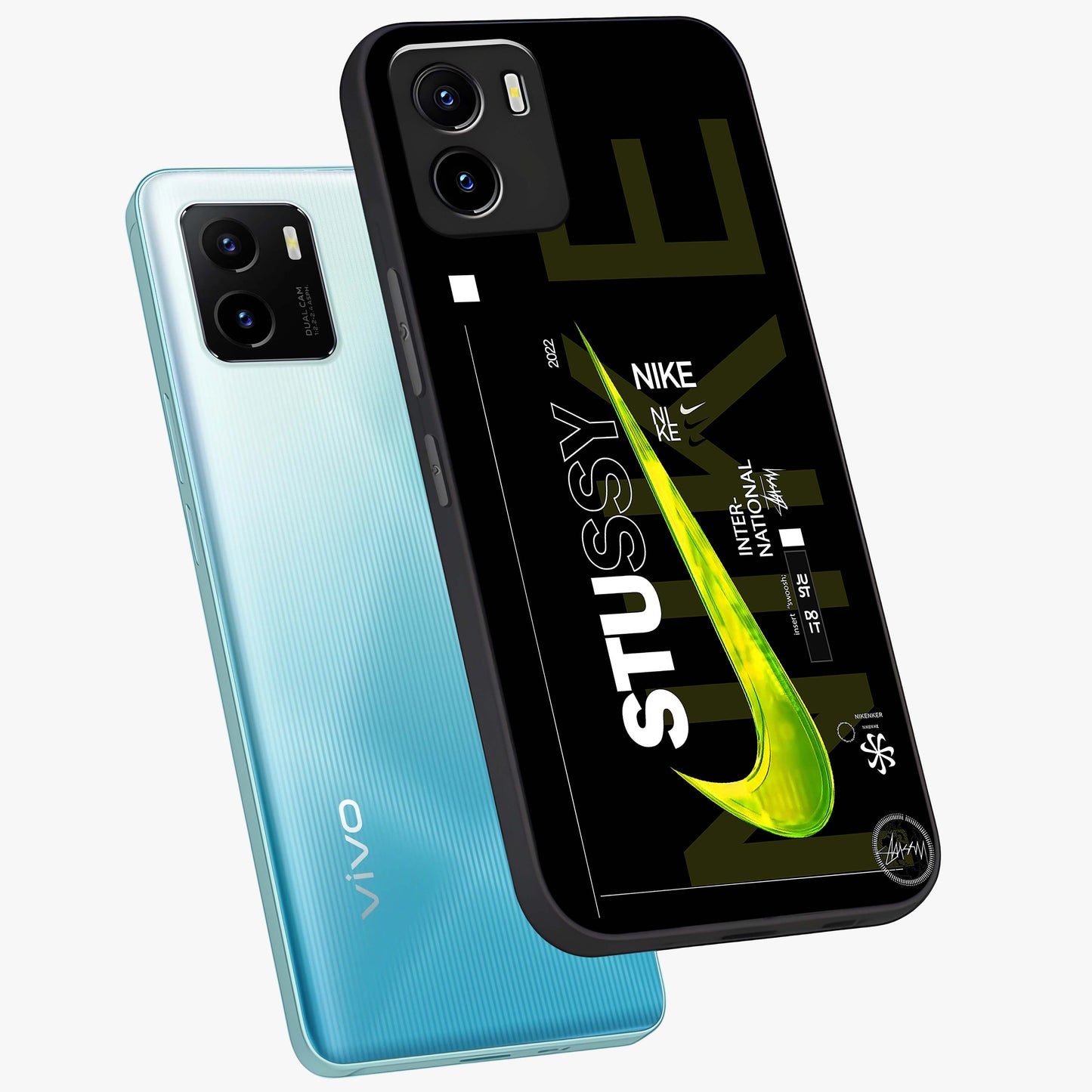 Neon Street Edition Glass Case displayed in angled mockup highlighting vibrant urban design with bold street aesthetic.