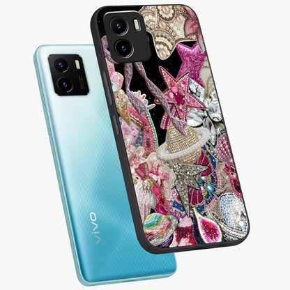 Starlit Jewel Dream Glass Case displayed in angled mockup highlighting glowing celestial jewel design with dreamy aesthetic.
