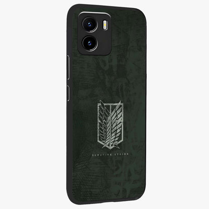 Wings Of Freedom Glass Case upright view showcasing powerful wings artwork with freedom themed design.