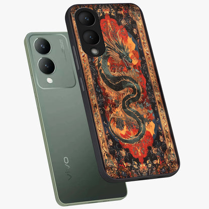 Inferno Dragon Soul Glass Case displayed in angled mockup highlighting powerful dragon illustration with inferno aesthetic.
