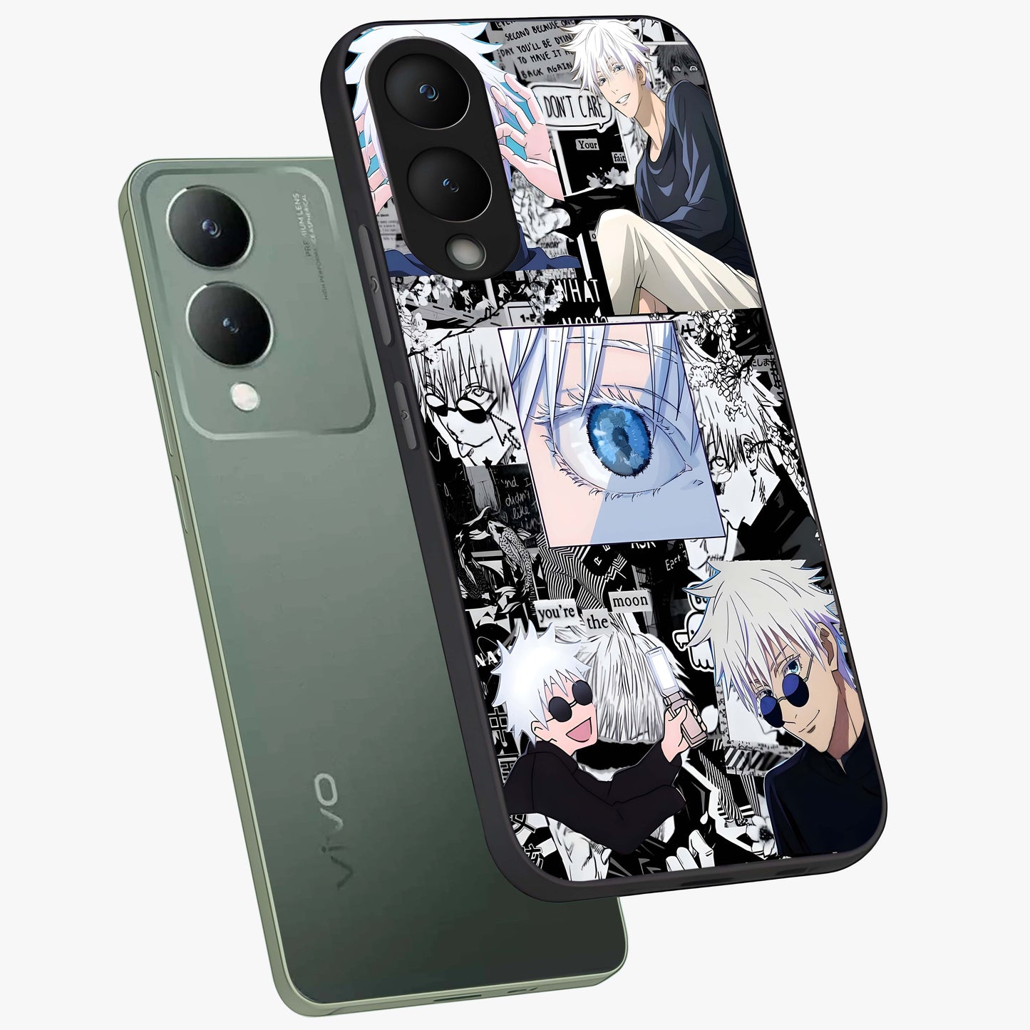Infinity Sorcerer Chaos Glass Case displayed in angled mockup highlighting powerful magical design with fantasy aesthetic style.
