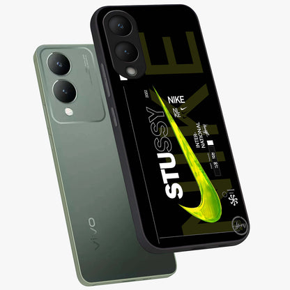 Neon Street Edition Glass Case displayed in angled mockup highlighting vibrant urban design with bold street aesthetic.