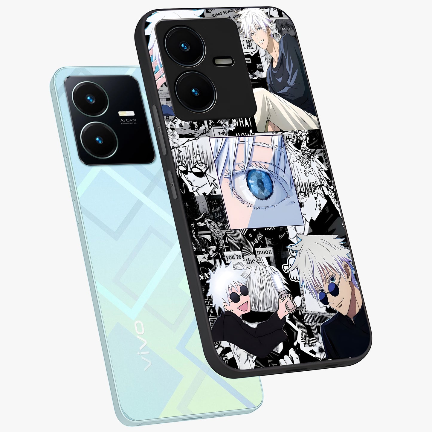 Infinity Sorcerer Chaos Glass Case displayed in angled mockup highlighting powerful magical design with fantasy aesthetic style.