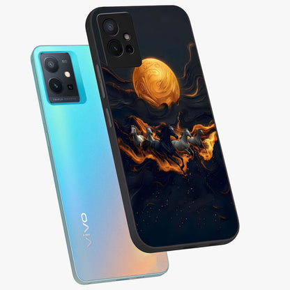 Golden Royal Heritage Glass Case displayed in angled mockup highlighting luxurious heritage design with golden aesthetic style.