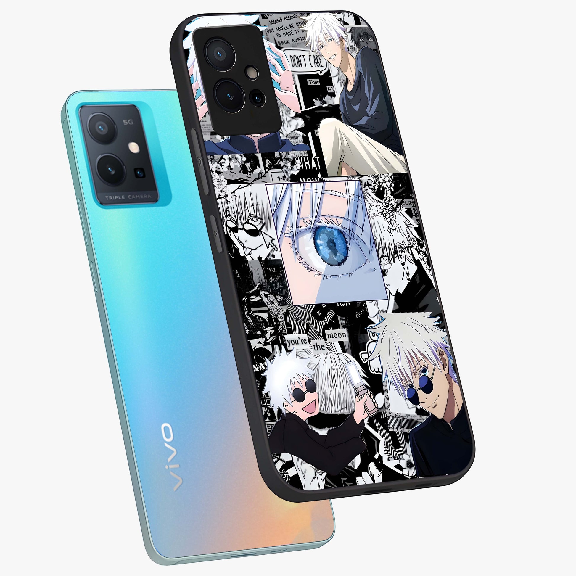 Infinity Sorcerer Chaos Glass Case displayed in angled mockup highlighting powerful magical design with fantasy aesthetic style.