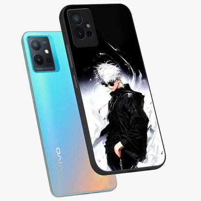 Limitless Shadow King Glass Case displayed in angled mockup highlighting dramatic dark hero design with intense aesthetic.