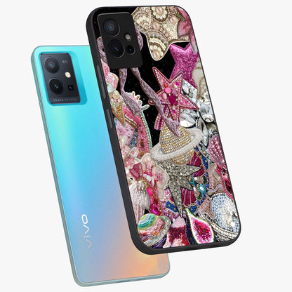 Starlit Jewel Dream Glass Case displayed in angled mockup highlighting glowing celestial jewel design with dreamy aesthetic.