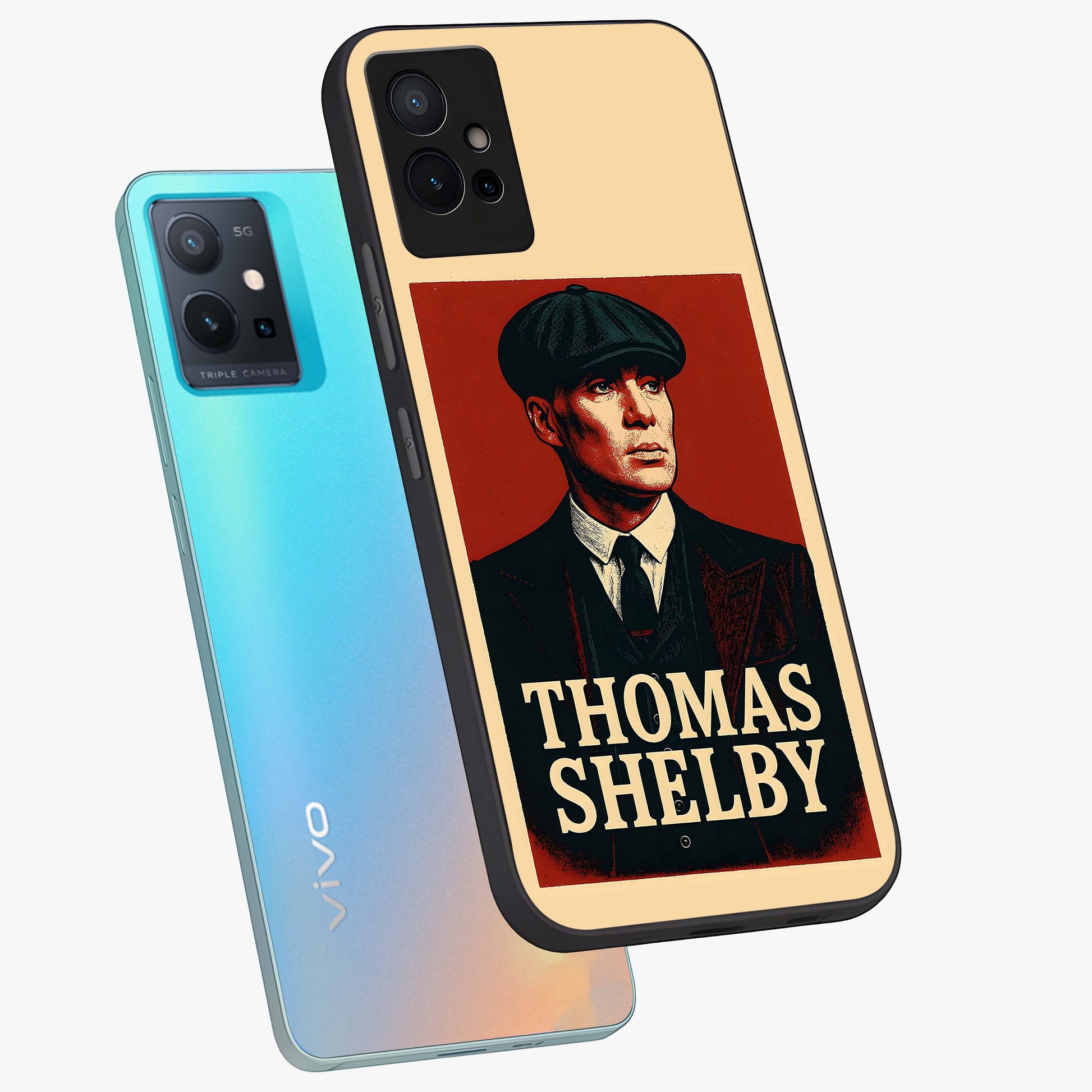 Vintage Mafia Authority Glass Case displayed in angled mockup highlighting powerful retro design with classic gangster aesthetic.