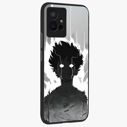 Awakened Inner Rage Glass Case upright view showcasing dramatic artwork with strong expressive aesthetic.