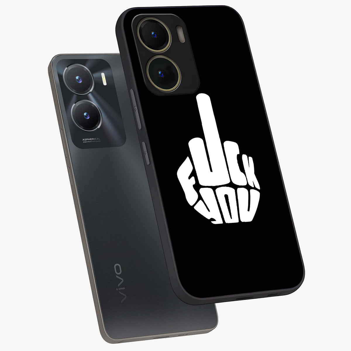 Rebel Mode On Glass Case displayed in angled mockup highlighting edgy text design with modern street aesthetic.