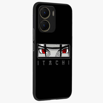 Scarlet Gaze Dominance Glass Case upright view showcasing powerful dramatic artwork with dominant artistic theme.