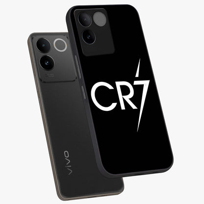 Cr7 Elite Strike Glass Case displayed in angled mockup highlighting powerful sports graphic with bold athletic theme.