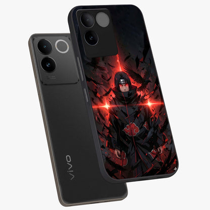 Focused Blade Discipline Glass Case displayed in angled mockup highlighting clean minimal text artwork with modern aesthetic style.