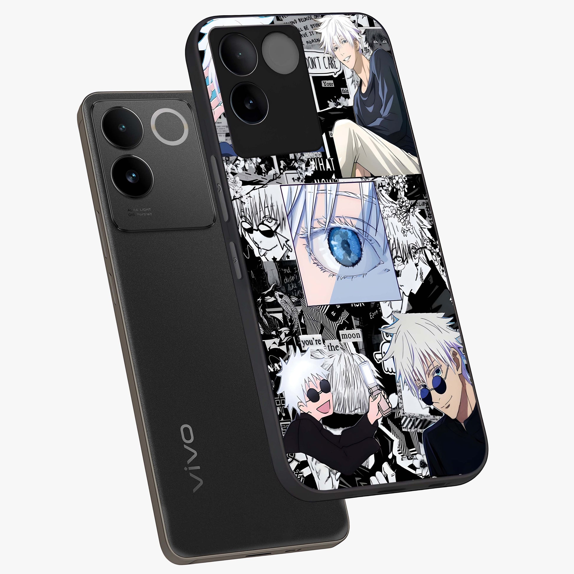 Infinity Sorcerer Chaos Glass Case displayed in angled mockup highlighting powerful magical design with fantasy aesthetic style.