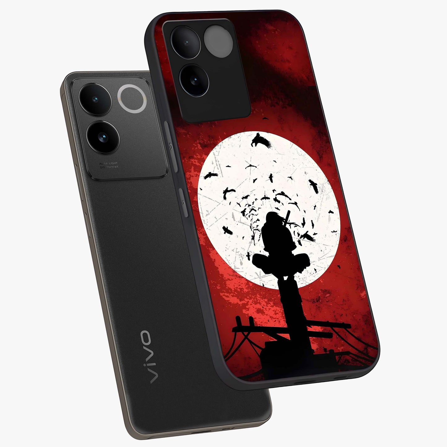It Comes In Waves Quote Glass Case displayed in angled mockup highlighting ocean wave typography design with aesthetic style.
