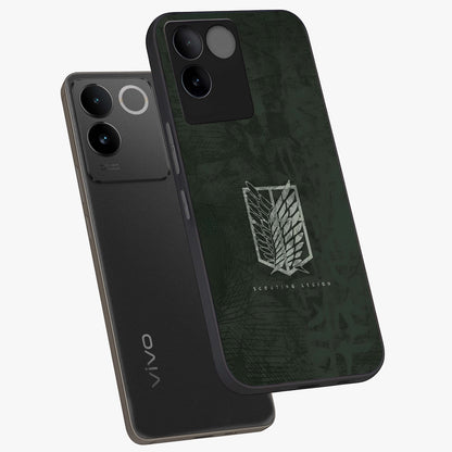 Wings Of Freedom Glass Case displayed in angled mockup highlighting graceful wing design with inspirational aesthetic.