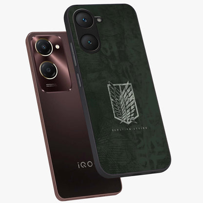 Wings Of Freedom Glass Case displayed in angled mockup highlighting graceful wing design with inspirational aesthetic.