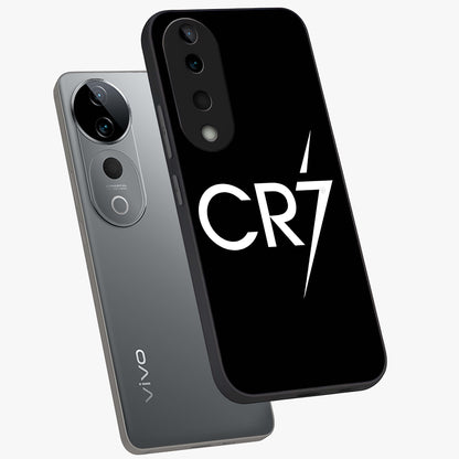 Cr7 Elite Strike Glass Case displayed in angled mockup highlighting powerful sports graphic with bold athletic theme.