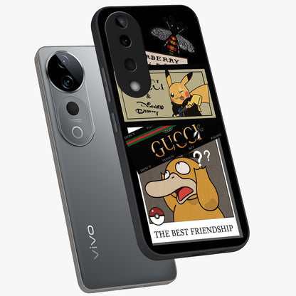 Gucci Play Mashup Glass Case displayed in angled mockup highlighting stylish fashion mashup design with bold aesthetic.