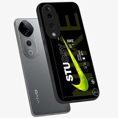 Neon Street Edition Glass Case displayed in angled mockup highlighting vibrant urban design with bold street aesthetic.