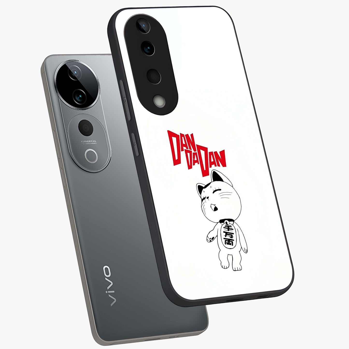 Playful Spirit Charm Glass Case displayed in angled mockup highlighting lively decorative design with playful aesthetic style.