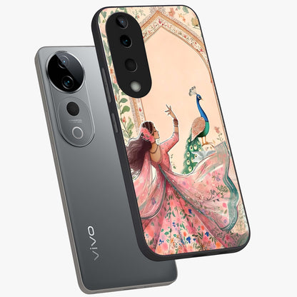 Royal Grace Muse Glass Case displayed in angled mockup highlighting graceful design with refined royal aesthetic.