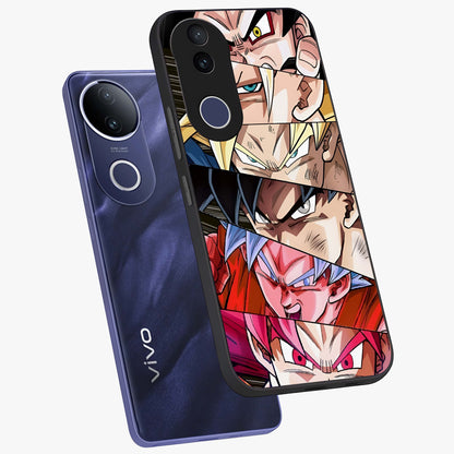 Anime Character Glass Case displayed in angled mockup highlighting colorful anime character illustration.