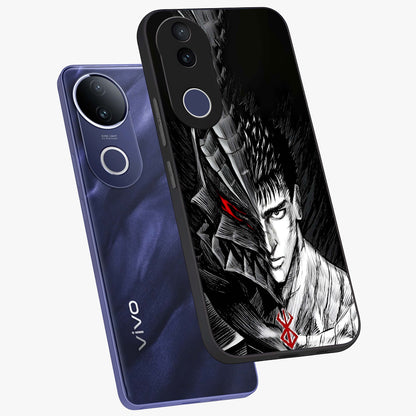 Berserker Blood Oath Glass Case displayed in angled mockup highlighting dark fantasy graphic design and powerful theme.