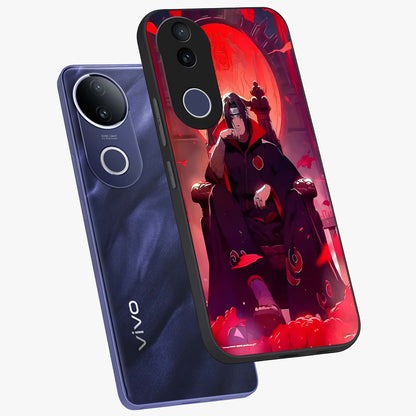 Blood Moon Sovereign Glass Case displayed in angled mockup highlighting dark celestial moon design and dramatic theme.