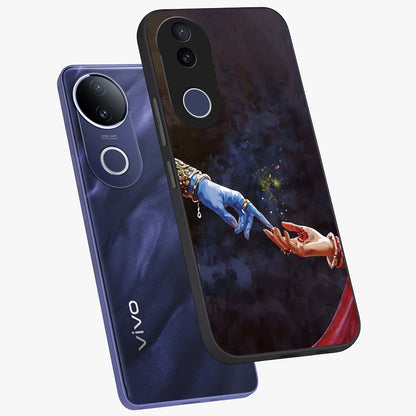 Divine Touch Eternal Glass Case displayed in angled mockup highlighting elegant divine inspired design with calm aesthetic style.