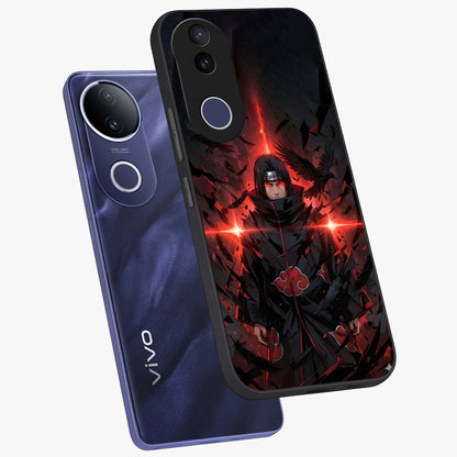 Focused Blade Discipline Glass Case displayed in angled mockup highlighting clean minimal text artwork with modern aesthetic style.