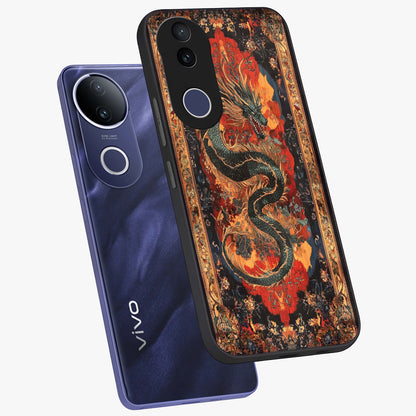 Inferno Dragon Soul Glass Case displayed in angled mockup highlighting powerful dragon illustration with inferno aesthetic.