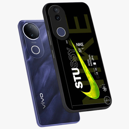 Neon Street Edition Glass Case displayed in angled mockup highlighting vibrant urban design with bold street aesthetic.
