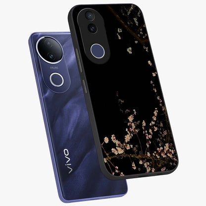 Petal Moon Light With Custom Name Glass Case displayed in angled mockup highlighting delicate petal design with custom name feature.