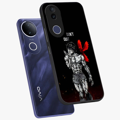 Rise Beyond Limits Glass Case displayed in angled mockup highlighting inspiring message design with modern aesthetic style.