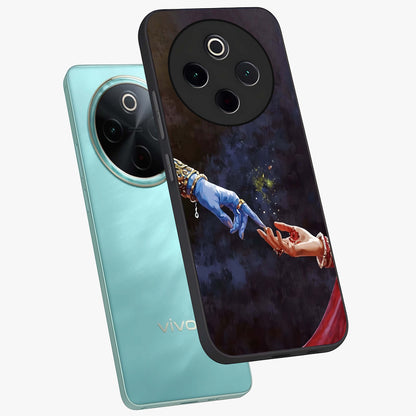 Divine Touch Eternal Glass Case displayed in angled mockup highlighting elegant divine inspired design with calm aesthetic style.