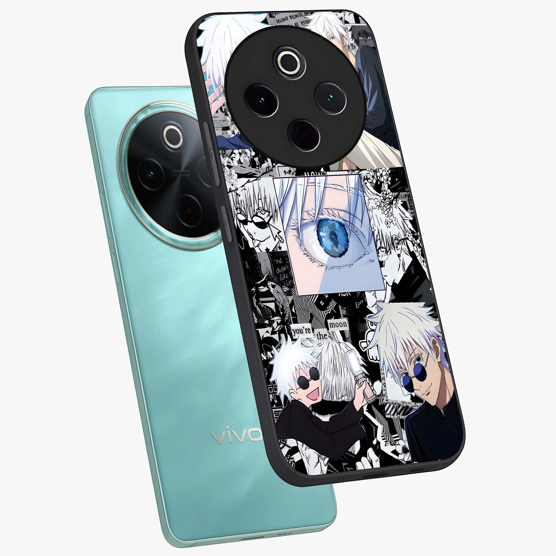 Infinity Sorcerer Chaos Glass Case displayed in angled mockup highlighting powerful magical design with fantasy aesthetic style.