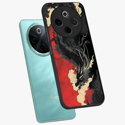 Shadow Dragon Fury Glass Case displayed in angled mockup highlighting powerful dragon illustration with dark fantasy aesthetic.