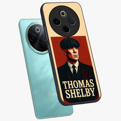Vintage Mafia Authority Glass Case displayed in angled mockup highlighting powerful retro design with classic gangster aesthetic.