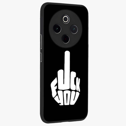 Rebel Mode On Glass Case upright view showcasing striking statement artwork with bold rebellious theme.