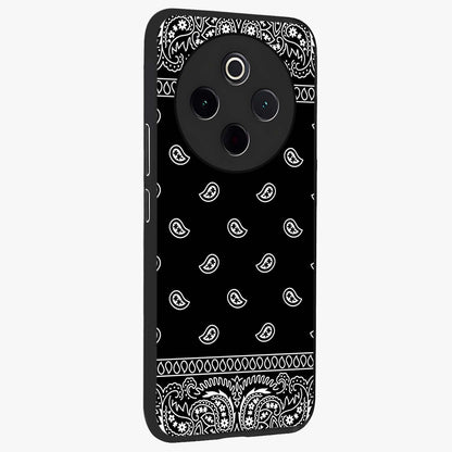 Retro Rebel Threads Glass Case upright view showcasing stylish vintage artwork with bold retro theme.